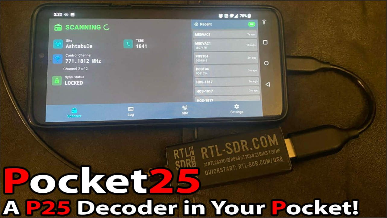 Pocket25 — P25 Radio on Android